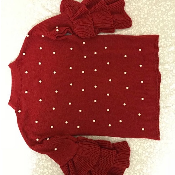 New layered ruffled sleeved jumper - Picture 2 of 4